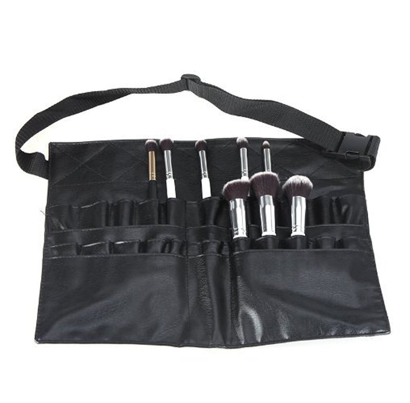 Comicfs Makeup Brush Bag A1 Professional Cosmetic Holder 28 Pockets Organizer Apron with Artist Belt Strap/Belt Light Weight - Image 2
